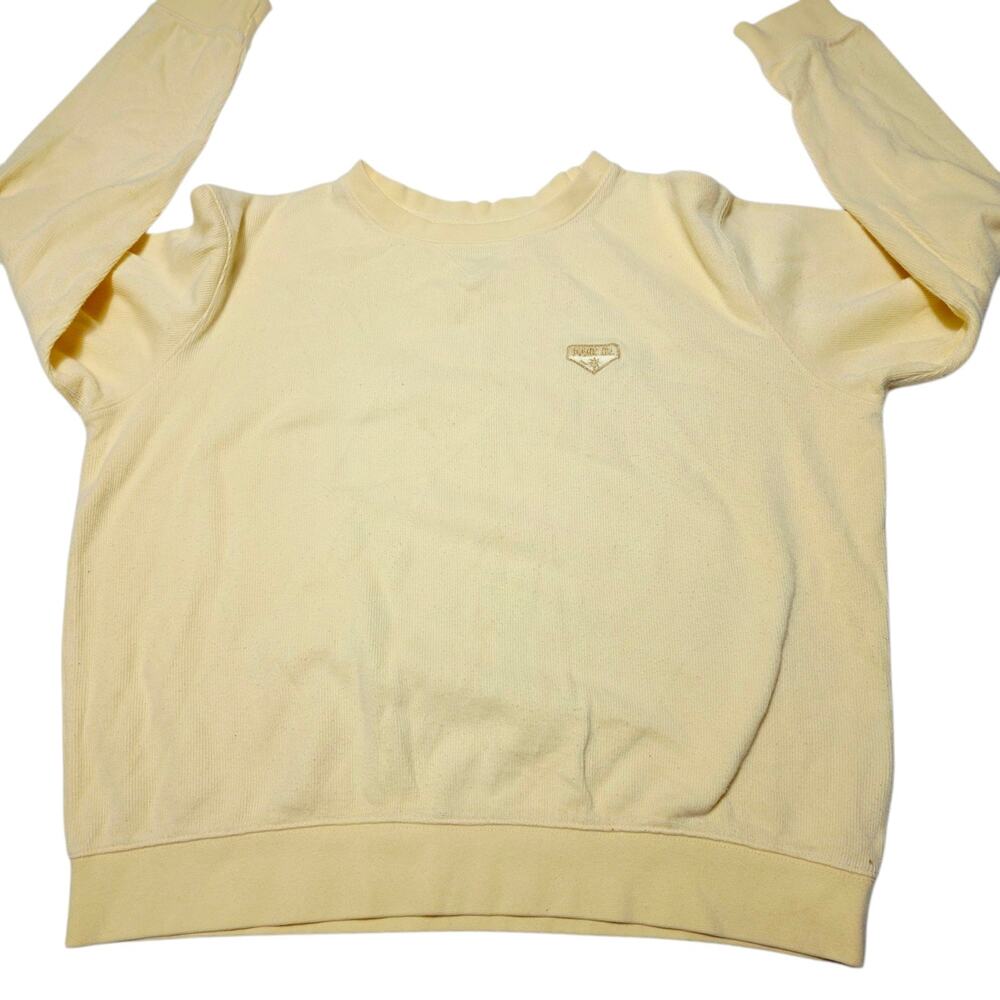 Vintage EP Pro Sweater Women's Medium Yellow Cotton Lady Golf 90's